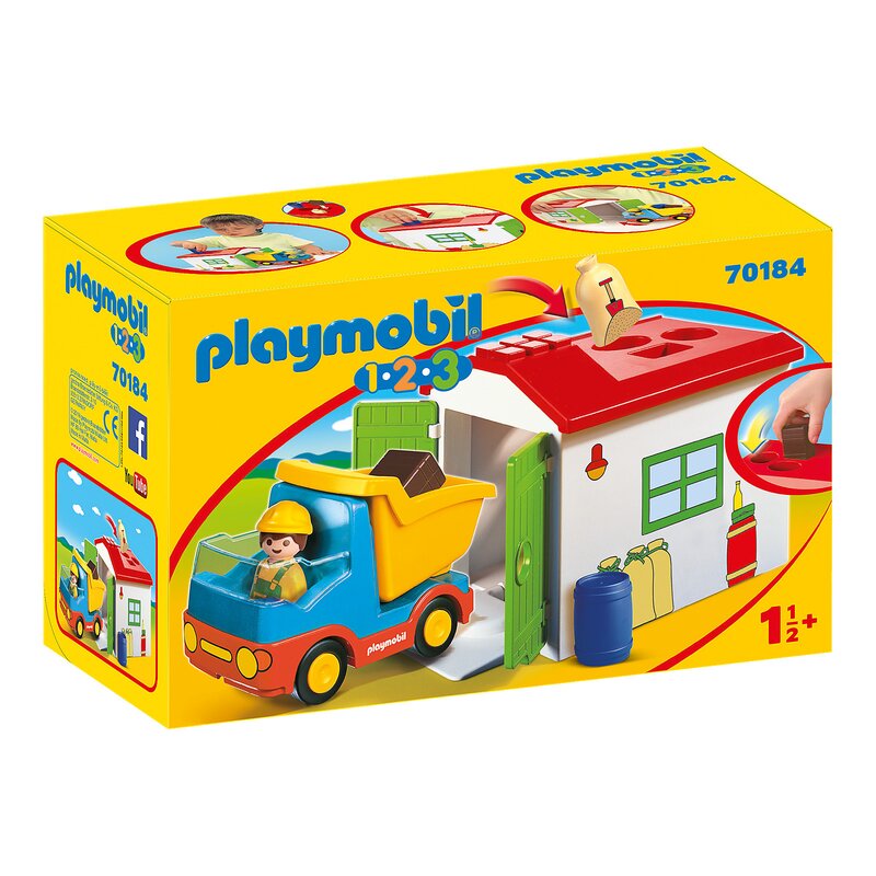 Playmobil - casuta cu forme si basculanta
