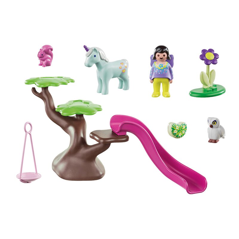 Playmobil - set de constructie locul de joaca al zanei 1.2.3.