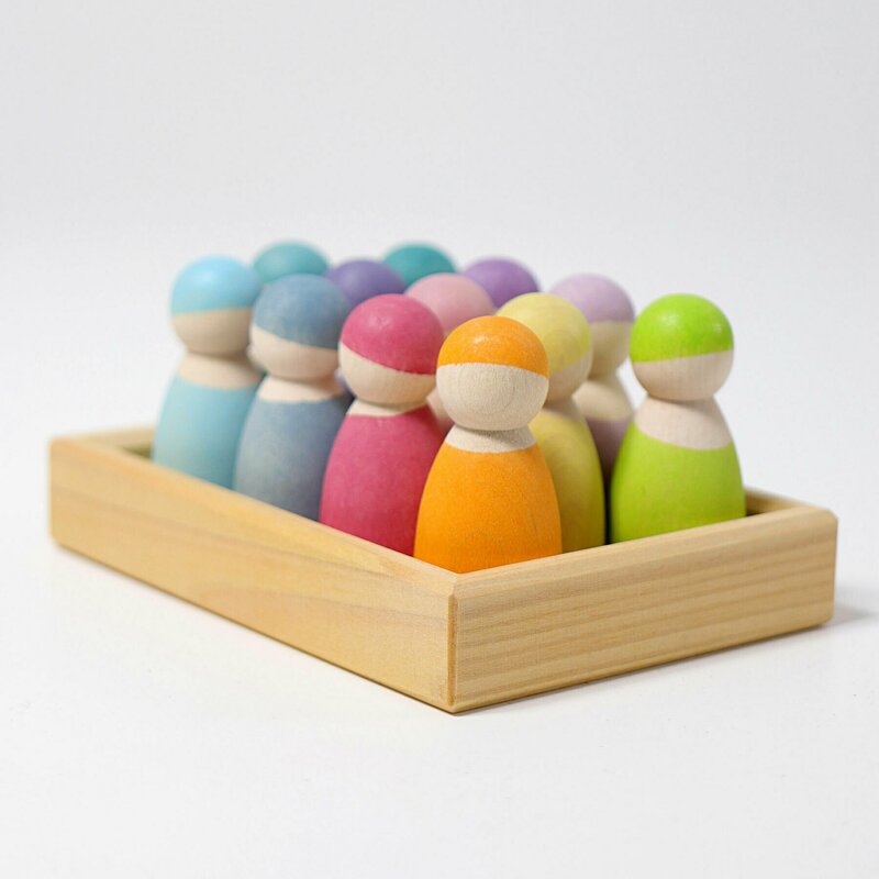 Grimm's spiel und holz design - 12 prieteni spiridusi, pastel