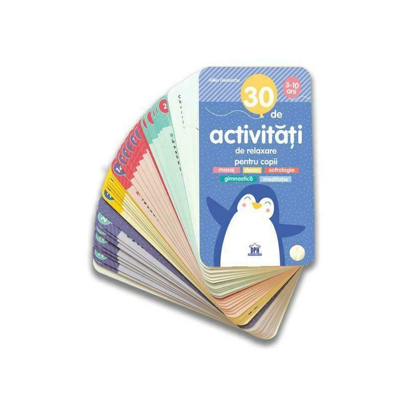 Carte educativa 30 de activitati de relaxare pentru copii