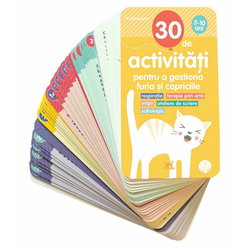 Carte educativa 30 de activitati pentru a gestiona furia si capriciile