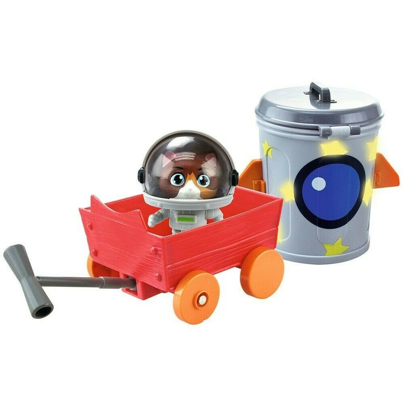 Simba - figurina cosmo , 44 de pisici , cu nava spatiala, multicolor