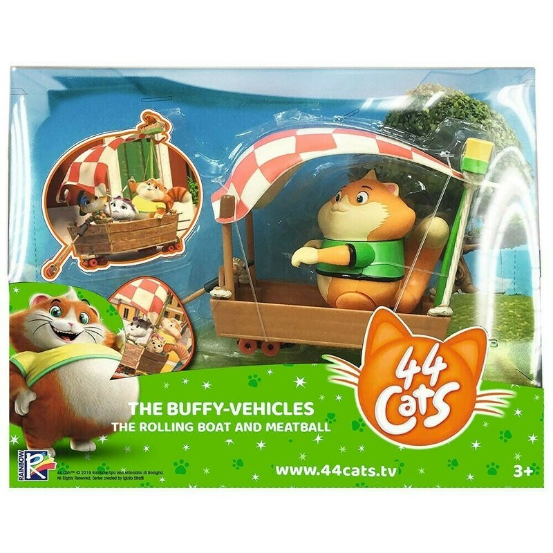 Simba - figurina meatball , 44 de pisici , cu barcuta