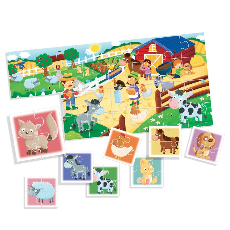 Headu - primul meu puzzle ferma 8+1