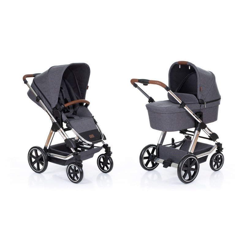 Abc-design - carucior turbo 4 t 2019, asphalt diamond