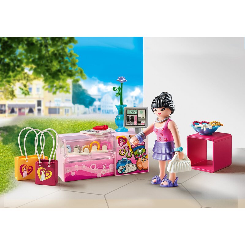 Playmobil - set de constructie accesorii de moda city life