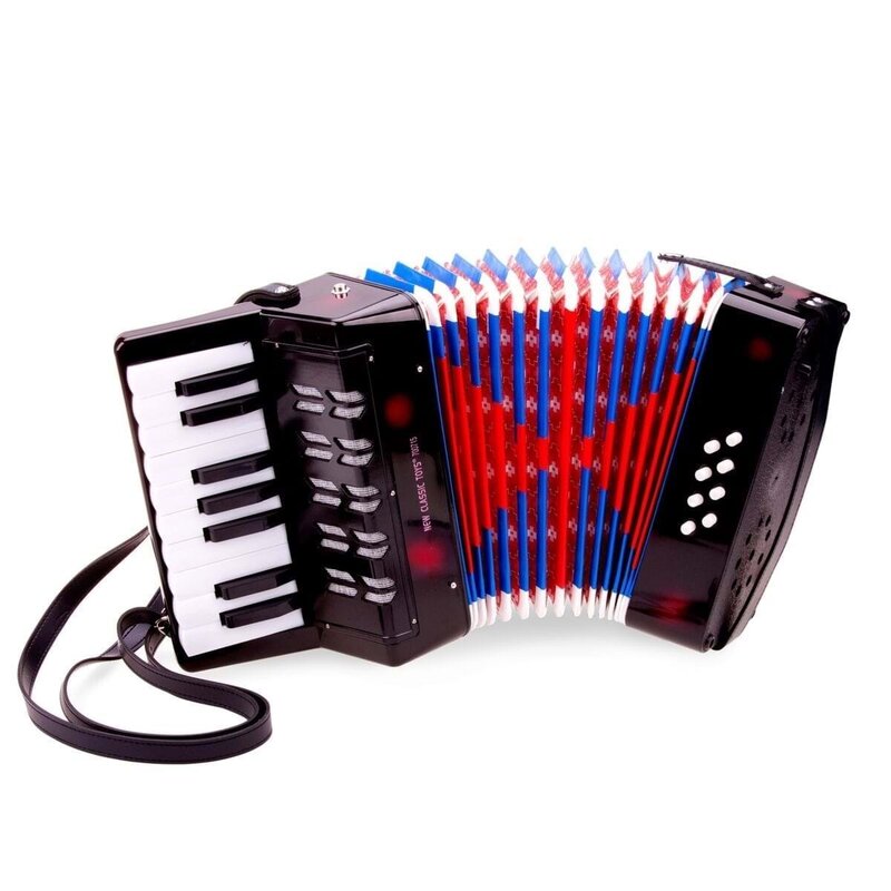 New classic toys - acordeon mare, negru