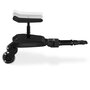 Adaptor universal carucior pentru al doilea copil, Lionelo, Buggy Board, 2 in 1, 3 pozitii reglare sezut pe inaltime, Platforma antiderapanta, Roti cu lumini colorate, Sustine 25 kg, Negru - 6