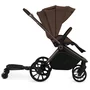 Adaptor universal carucior pentru al doilea copil, Lionelo, Buggy Board, 2 in 1, 3 pozitii reglare sezut pe inaltime, Platforma antiderapanta, Roti cu lumini colorate, Sustine 25 kg, Negru - 10