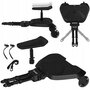 Adaptor universal carucior pentru al doilea copil, Lionelo, Buggy Board, 2 in 1, 3 pozitii reglare sezut pe inaltime, Platforma antiderapanta, Roti cu lumini colorate, Sustine 25 kg, Negru - 17