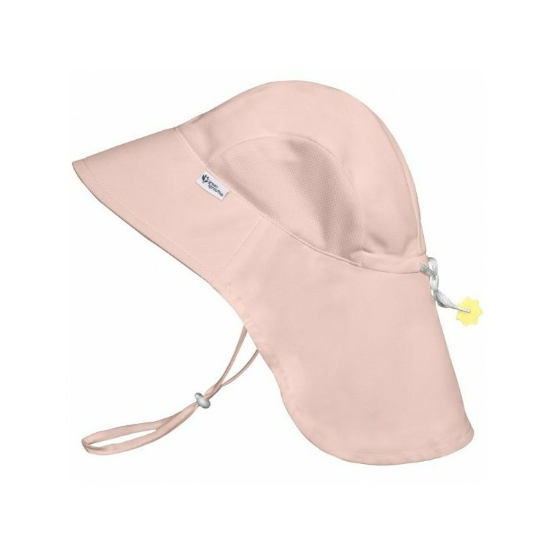 Adventurer Blush Pink 2T/4T - Palarie tehnica Stay Cool Breatheasy SPF 50+ - Green Sprouts by iPlay