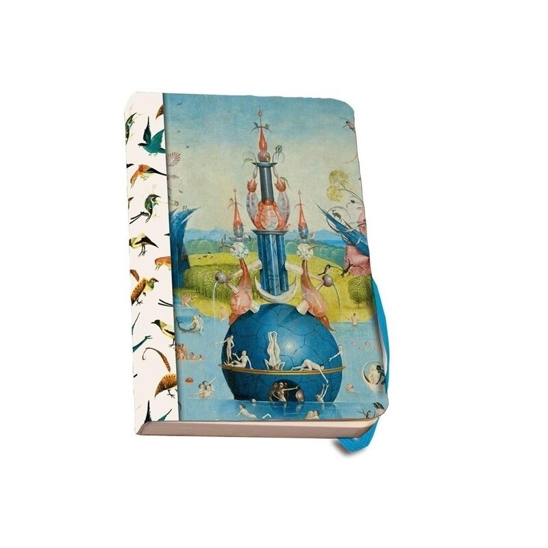 Agenda a5, inspired by the garden of earthly