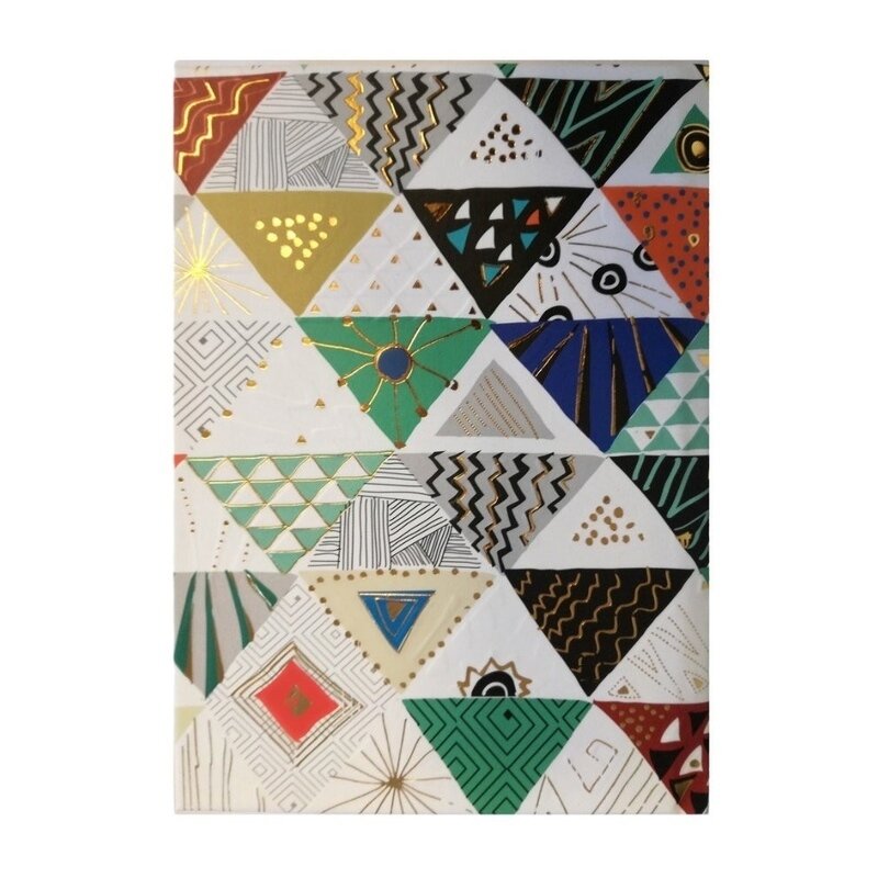 Agenda a6 embosata ethno pattern
