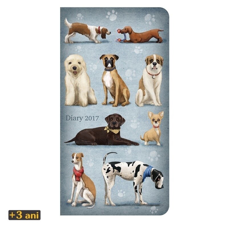 Agenda datata 2017 dogs de la santoro
