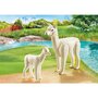Playmobil - Set figurine Alpaca cu pui Family Fun - 3
