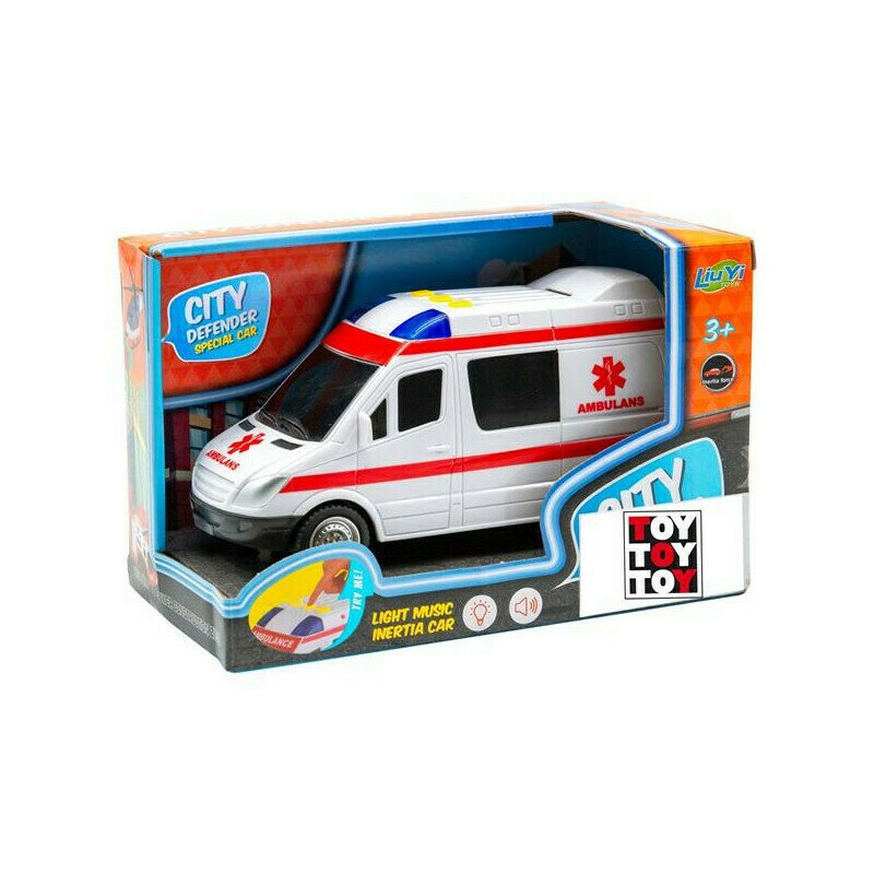 Hausmann (a-haberkorn) - ambulanta cu sunete, cu lumini, 17 cm