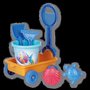 Roaba din plastic cu maner pentru copii Androni Crazy Fish cu galetusa si accesorii - 2