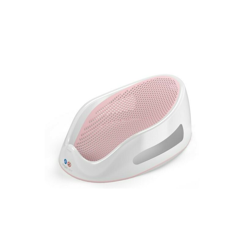 Angelcare - suport pentru baie ergonomic, moale la atingere, de la nastere, roz deschis