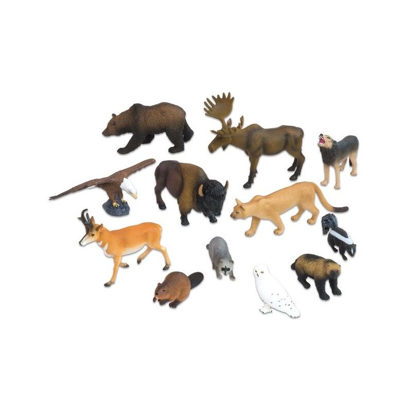 Vinco - set figurine animale din america de nord
