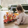 Antemergator 5 in 1 Magic Train, Free2Move, Cu diverse activitati de joaca, Panou Educational, Efecte sonore si luminoase, Pink - 6