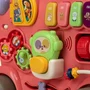 Antemergator 5 in 1 Magic Train, Free2Move, Cu diverse activitati de joaca, Panou Educational, Efecte sonore si luminoase, Pink - 9