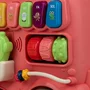 Antemergator 5 in 1 Magic Train, Free2Move, Cu diverse activitati de joaca, Panou Educational, Efecte sonore si luminoase, Pink - 12