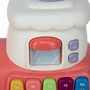 Antemergator 5 in 1 Magic Train, Free2Move, Cu diverse activitati de joaca, Panou Educational, Efecte sonore si luminoase, Pink - 18