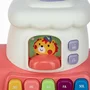 Antemergator 5 in 1 Magic Train, Free2Move, Cu diverse activitati de joaca, Panou Educational, Efecte sonore si luminoase, Pink - 19