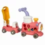 Antemergator 5 in 1 Magic Train, Free2Move, Cu diverse activitati de joaca, Panou Educational, Efecte sonore si luminoase, Pink - 34