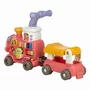 Antemergator 5 in 1 Magic Train, Free2Move, Cu diverse activitati de joaca, Panou Educational, Efecte sonore si luminoase, Pink - 4