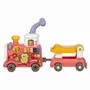 Antemergator 5 in 1 Magic Train, Free2Move, Cu diverse activitati de joaca, Panou Educational, Efecte sonore si luminoase, Pink - 3