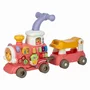 Antemergator 5 in 1 Magic Train, Free2Move, Cu diverse activitati de joaca, Panou Educational, Efecte sonore si luminoase, Pink - 2