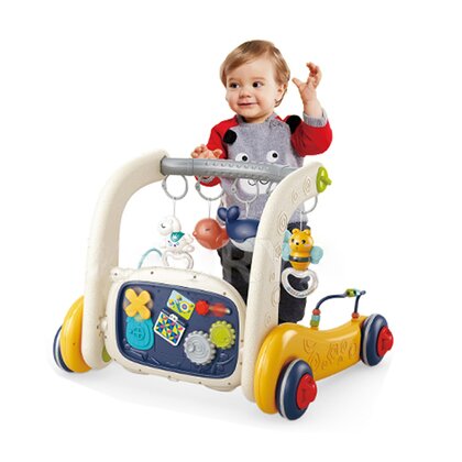 Antemergator si saltea de joaca, 2 in 1, Bebe Stars, Cu muzica si