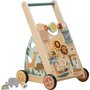 Antepremergator, Free2Play, My First Steps, Cu multiple activitati, Din lemn, , 31.8 x 26.5 x45.5 cm, Safari, Conform cu standardele europene EN71-1;2018, EN71-2:2020, EN71-3:2021 - 1