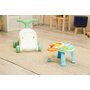 Antepremergator, Toyz, Cu functie de masuta, Educational cu sunete si lumini, Cu panou detasabil, Cu mini pian, Include un cos si mingiute, 12 luni+, Green - 12