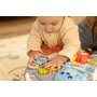 Antepremergator, Toyz, Cu functie de masuta, Educational cu sunete si lumini, Cu panou detasabil, Cu mini pian, Include un cos si mingiute, 12 luni+, Green - 18
