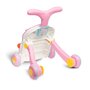 Antepremergator, Toyz, Cu functie de masuta, Educational cu sunete si lumini, Cu panou detasabil, Cu mini pian, Include un cos si mingiute, 12 luni+, Pink - 2
