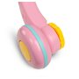 Antepremergator, Toyz, Cu functie de masuta, Educational cu sunete si lumini, Cu panou detasabil, Cu mini pian, Include un cos si mingiute, 12 luni+, Pink - 7