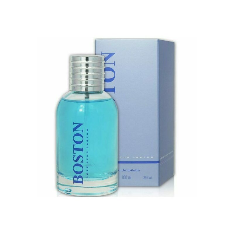 Apa de toaleta cote d'azur, boston blue, barbati, 100ml