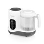Aparat de gatit, Lionelo, BabyMenu, 5 in 1, Cu gatire la abur, dezghetare, amestecare, incalzire, sterilizare, Cu recipient din tritan, Alb - 8