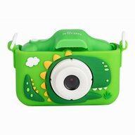 Black Friday - Reduceri Aparat foto digital pentru copii, Free2Play, Cu functie selfie, Cadre distractive, Cu 6 filtre, Dino Promotie