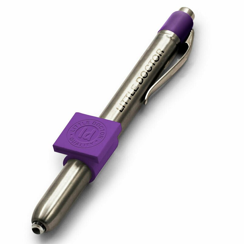 Little doctor - aparat pentru diagnosticare vizuala ld v09, mov/metalic