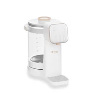 Aparat pentru incalzirea si declorizare apei, Lionelo, Babypresto 2.0, Pentru lapte parf, Lampa UV, Rezervor 3l, Lumina de noapte, Dozare 30- 300 ml, 1200 W, Afisaj digital, Alb
