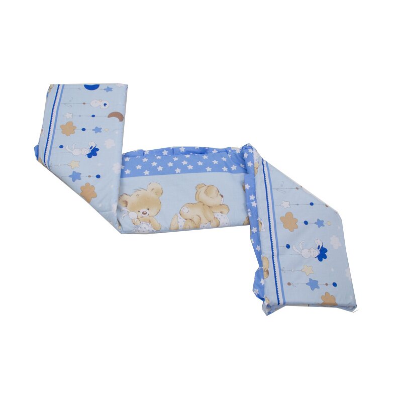 MyKids - Aparatoare laterala Teddy Hug M2 120x60, Blue