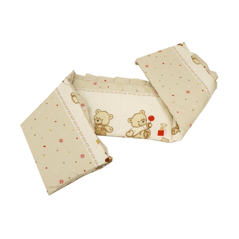Mykids - aparatoare laterala teddy toys m1 120x60, maro