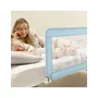 Aparatoare pat, Jane, 130 x 55 cm, Cu saculet de depozitare, Cu design, Conform standardelor europene BS 7972:2001+A1:2009, Lazuli Blue - 4