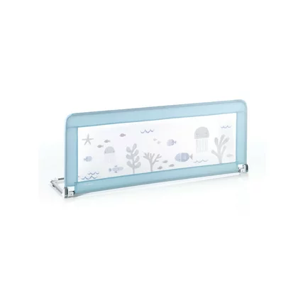 Aparatoare pat, Jane, 130 x 55 cm, Cu saculet de depozitare, Cu design, Conform standardelor europene BS 7972:2001+A1:2009, Lazuli Blue