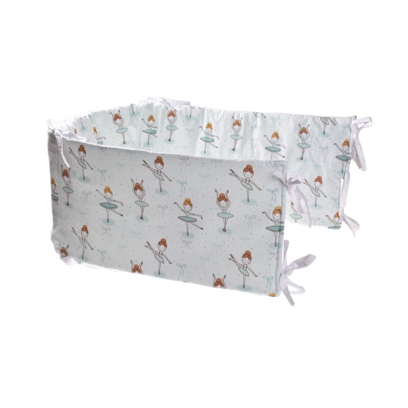 Confort Family - Aparatoare laterala pat , Balerine, 2 cm grosime, 180x33 cm