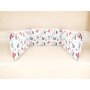 Aparatoare pentru patut, MimiNu, Din bumbac certificat Oeko Tex Standard 100, 180x30 cm, Cu panglici, Fox - 2