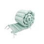 Aparatoare pentru patut, MimiNu, Tip panou, Pentru patut, Lungime 180 cm, Din catifea, Cold Mint